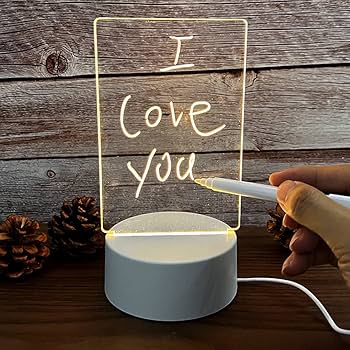 Lampara Led Acrílica Creativa